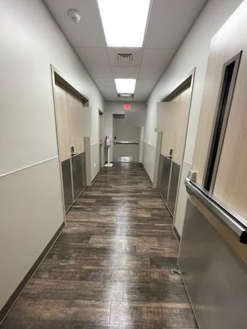 Corridor maintained by CeeCee at a client facility